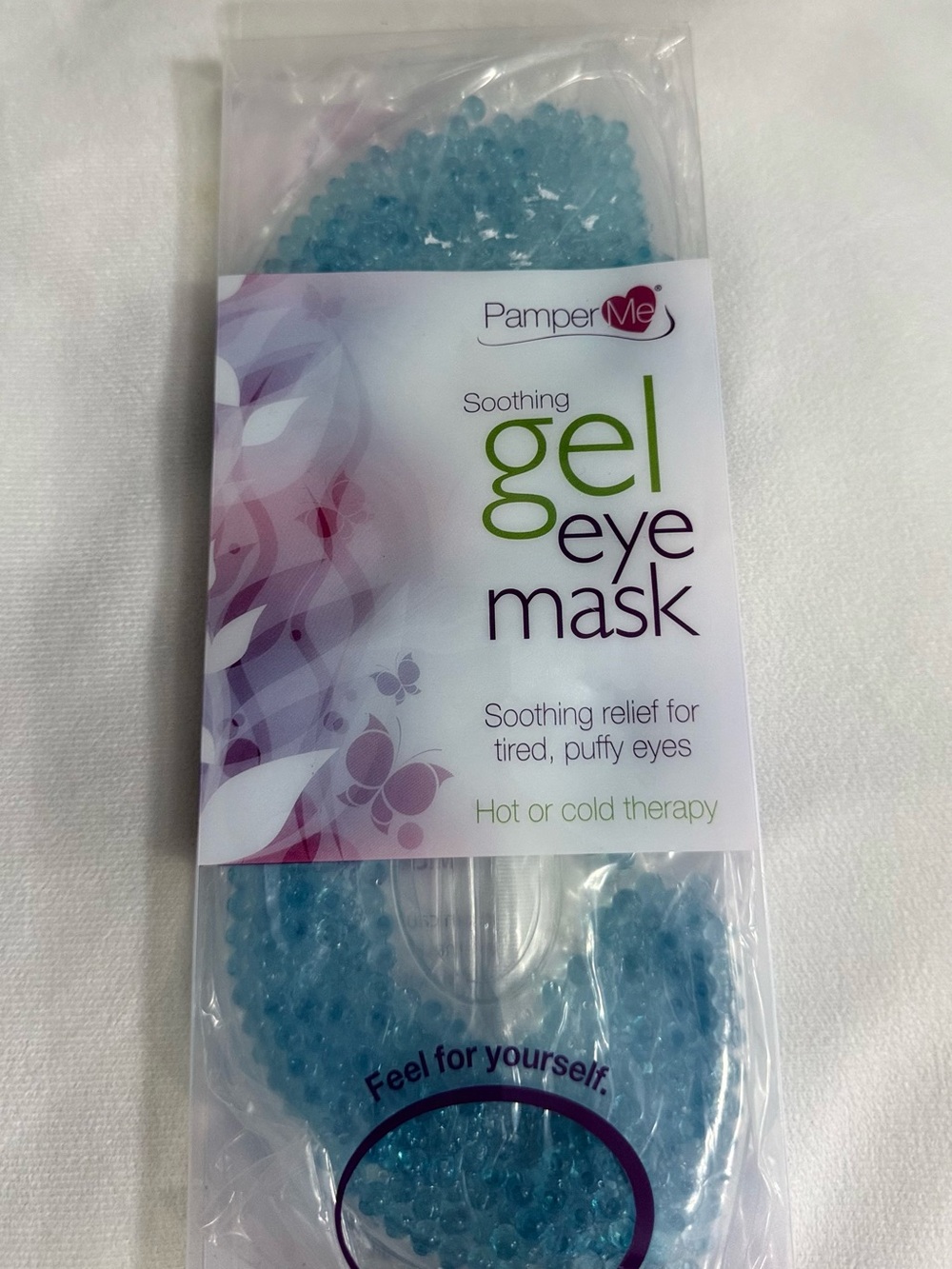 Soothing Blue Gel Eye Mask - Hot/Cold Therapy